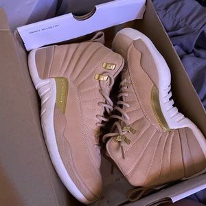 womens jordan 12 vachetta tan 8